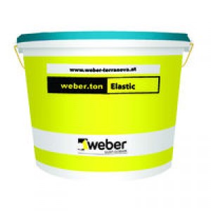 Еластична фасадна боя weber.ton Elastic , 25 кг.
