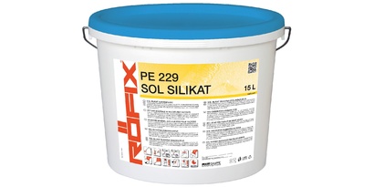Минерална силикатна външна боя RÖFIX PE 229 SOL SILIKAT , 15 л.