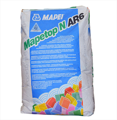 Индустриален втвърдител за бетонови подове Mapetop N AR6 , 25 кг.