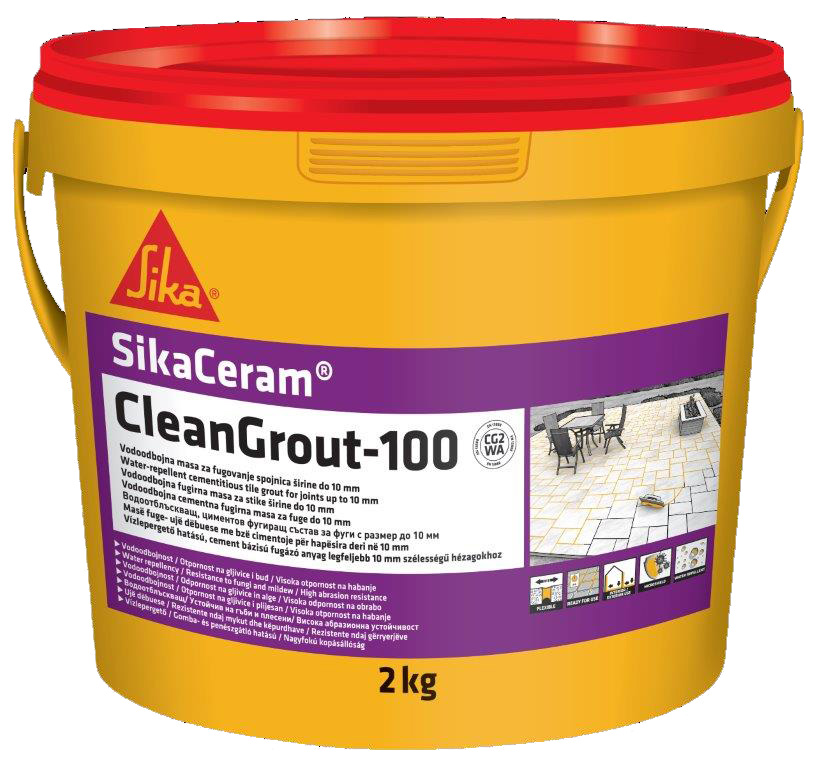 Циментова фугираща смес SikaCeram® CleanGrout-100