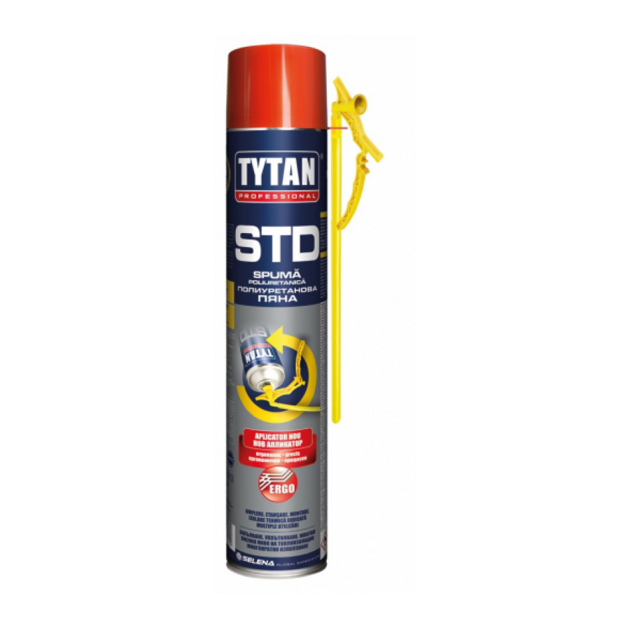 Ръчна монтажна полиуретанова пяна TYTAN Professional  ERGO , 750 мл.