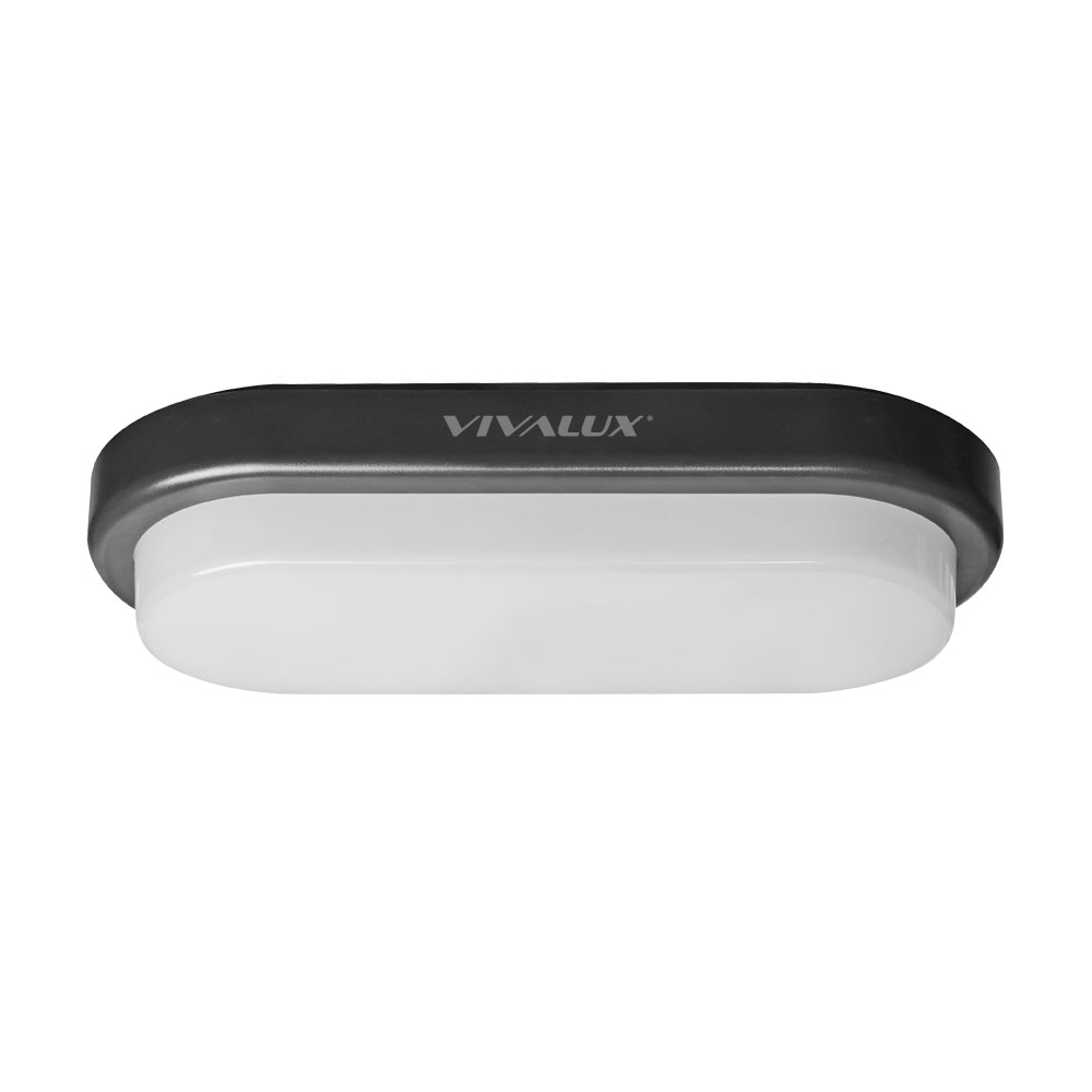 LED плафониера ELLIS/O 18W/BK CL 4000K