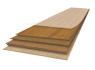 Корков паркет , Wood HRT WISE Smoky Barnwood