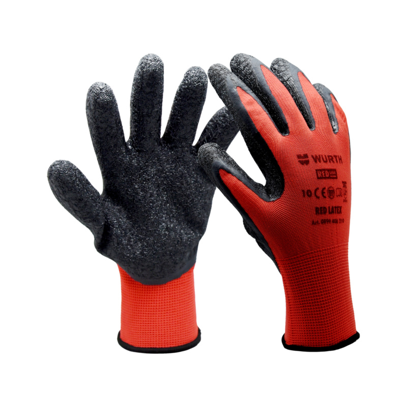 Ръкавици за механици RED LATEX GRIP размер 10
