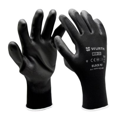 Монтажни ръкавици Black PU , размер 11
