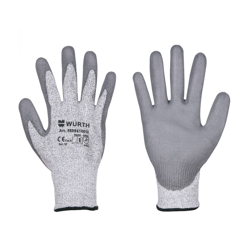 Ръкавици защитни PU CUT5 SHIELD , размер 10