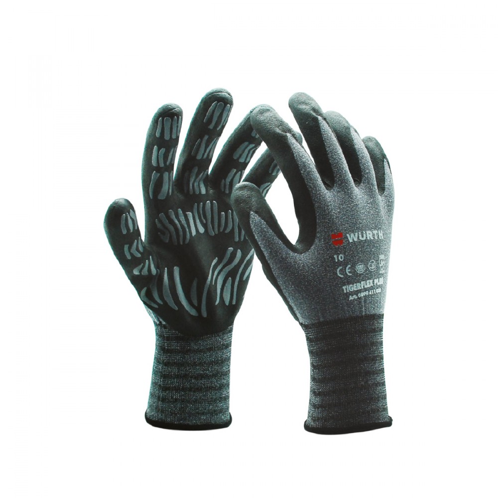 Монтажни ръкавици TIGERFLEX PLUS , размер 10