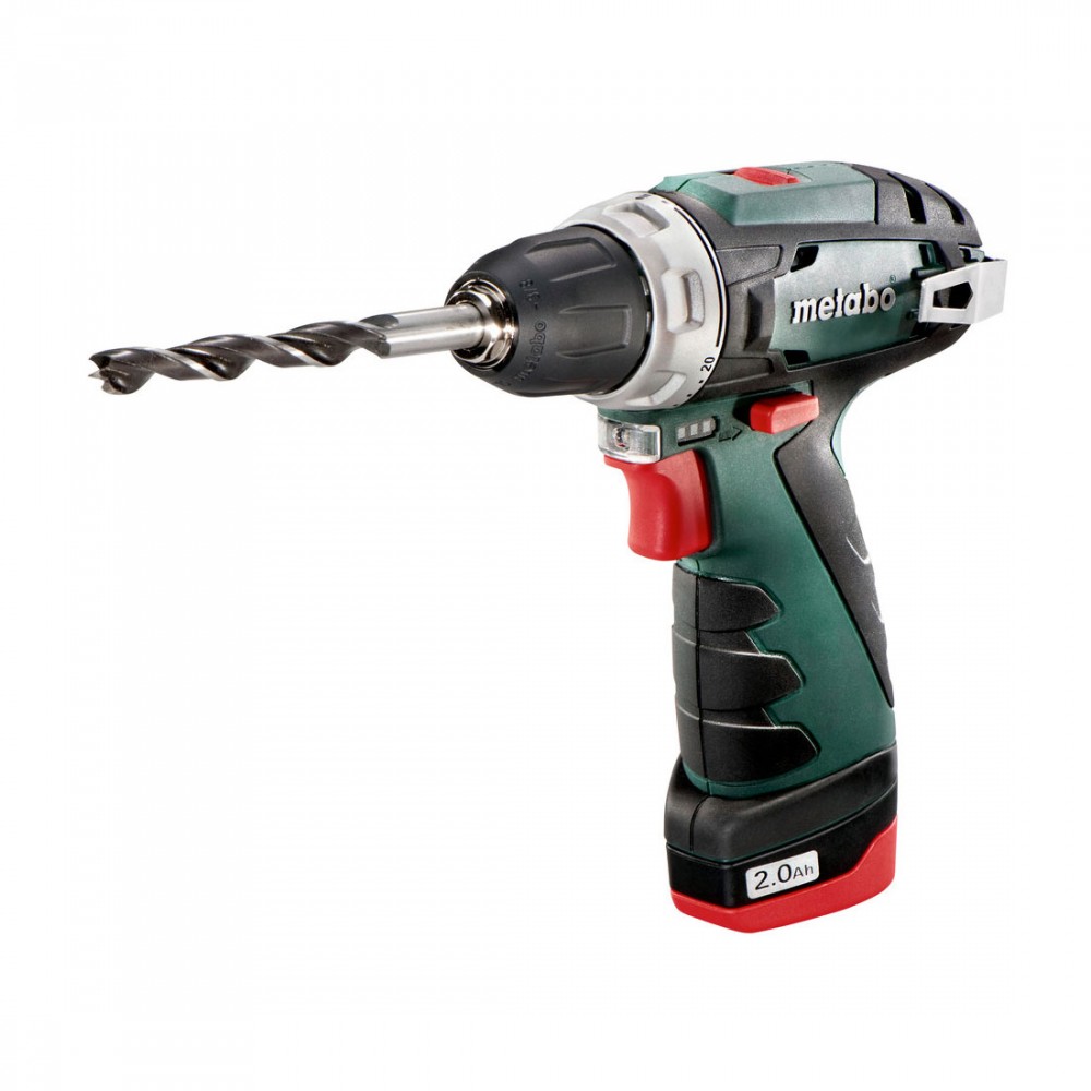 Винтоверт акумулаторен 10.8 V METABO POWERMAXX BS BASIC , 2 батерии