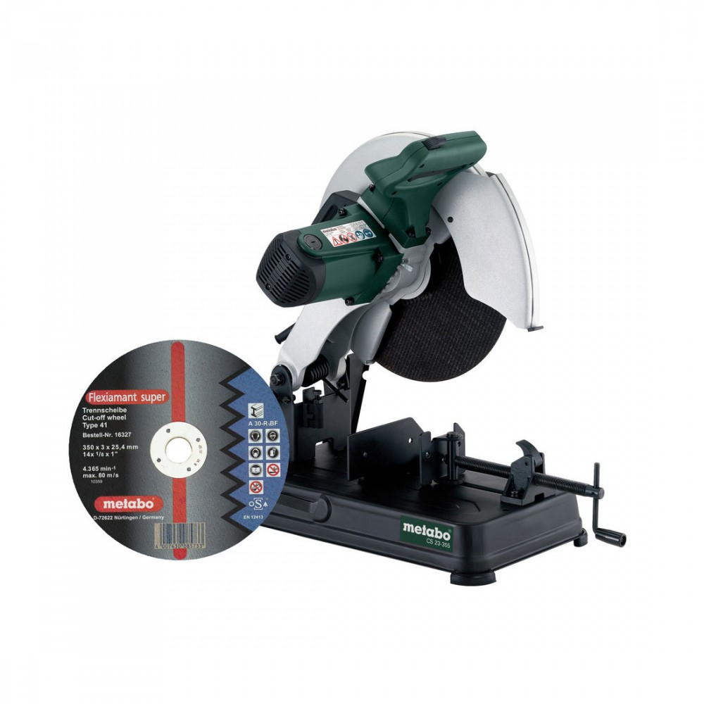 Ъглошлайф стационарен ø355 mm 2300W METABO CS 23-355 + диск