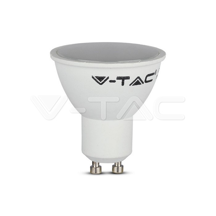 LED Крушка 5W GU10 SMD пластик 400lm Неутрално Бяла
