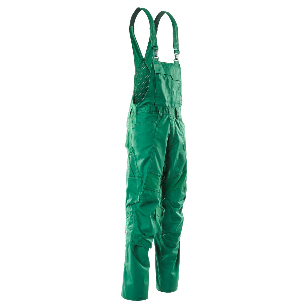 Полугащеризон  с еластични вложки и  джобове за наколенки зелен , размери 76С46 - 90С62