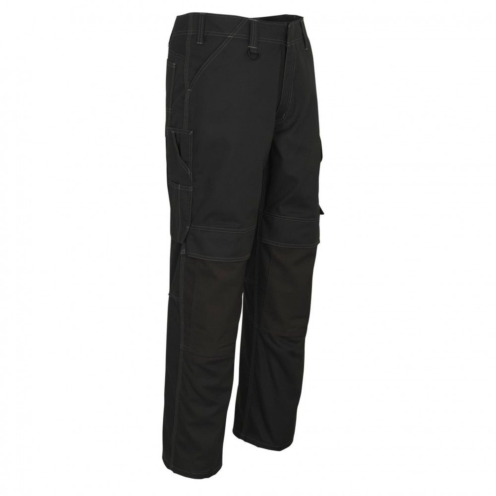 Панталон с джобове за наколенки тъмен антрацит , размери 76С46 - 90С62