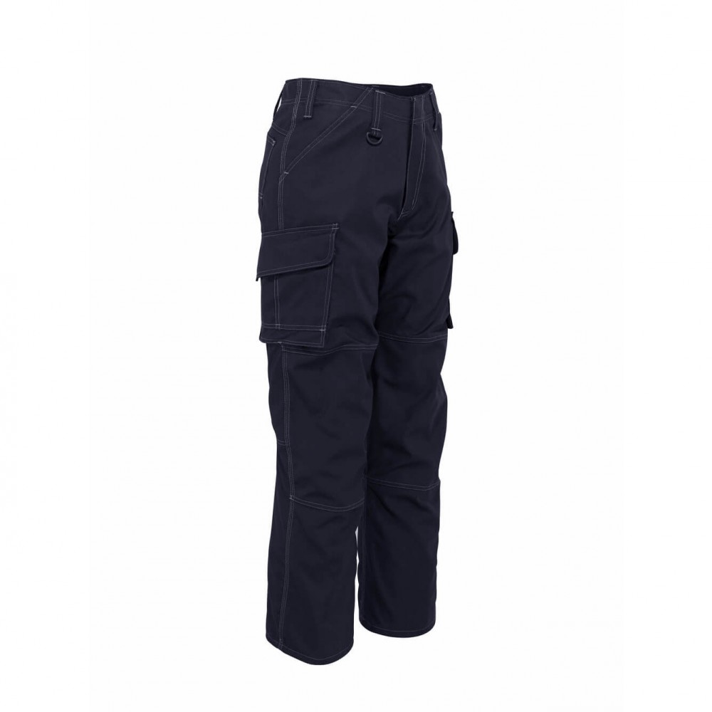 Панталон  с бедрени джобове тъмно син, размери 76С46 - 90С62