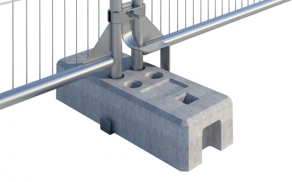  Блокче бетоновo за мобилни огради