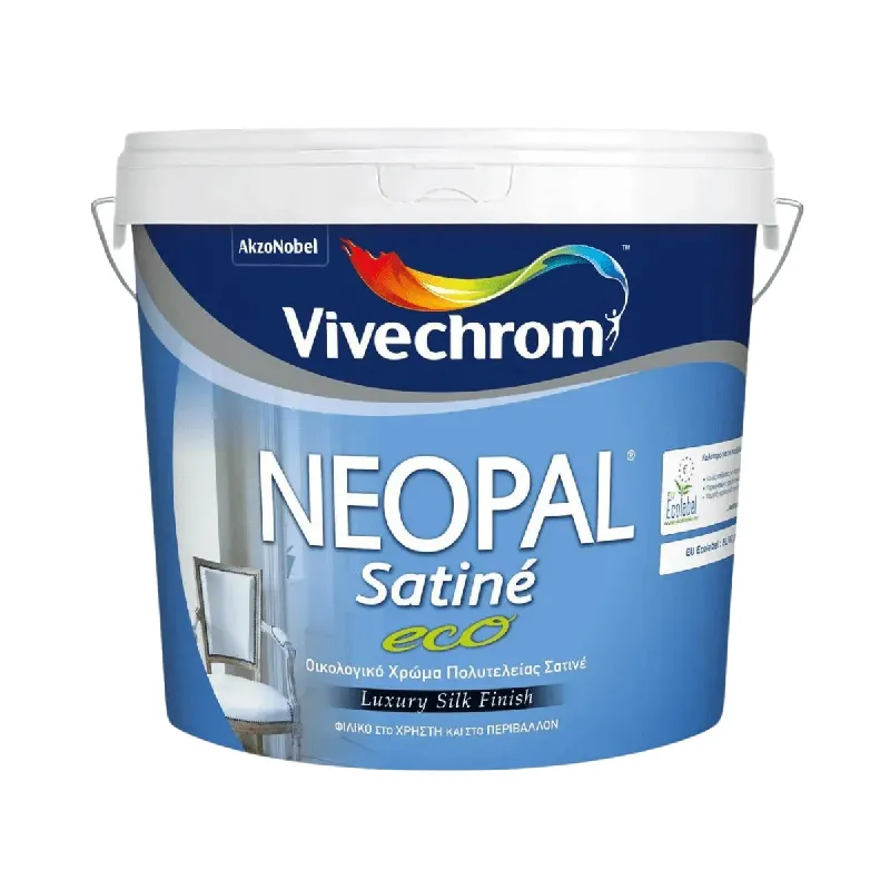 Боя със сатенен блясък NEOPAL SATINE ECO База P , 1 л