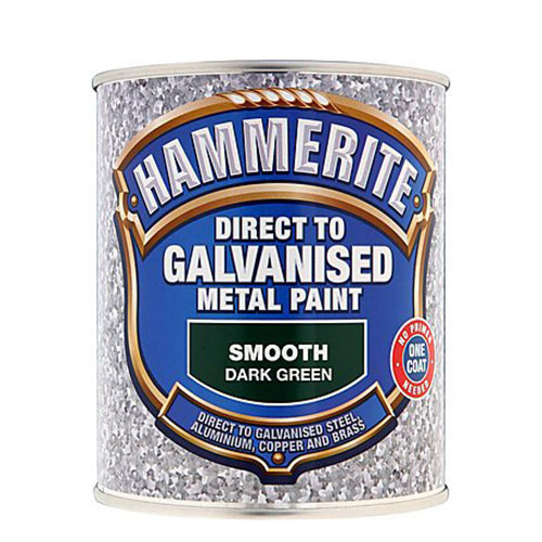 Боя за галванизирани и цветни метали Hammerite Direct to Galvanised Metal , сива , 0.750 мл.