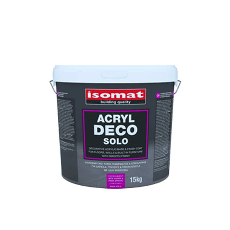 Декоративно акрилно покритие ACRYL DECO SOLO , бяло , 15 кг