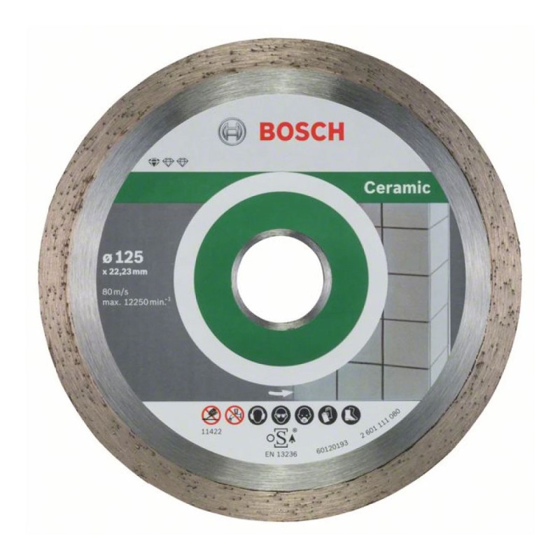 Диамантен диск Bosch 2608603232 , Standard CERAMIC , 125 мм.