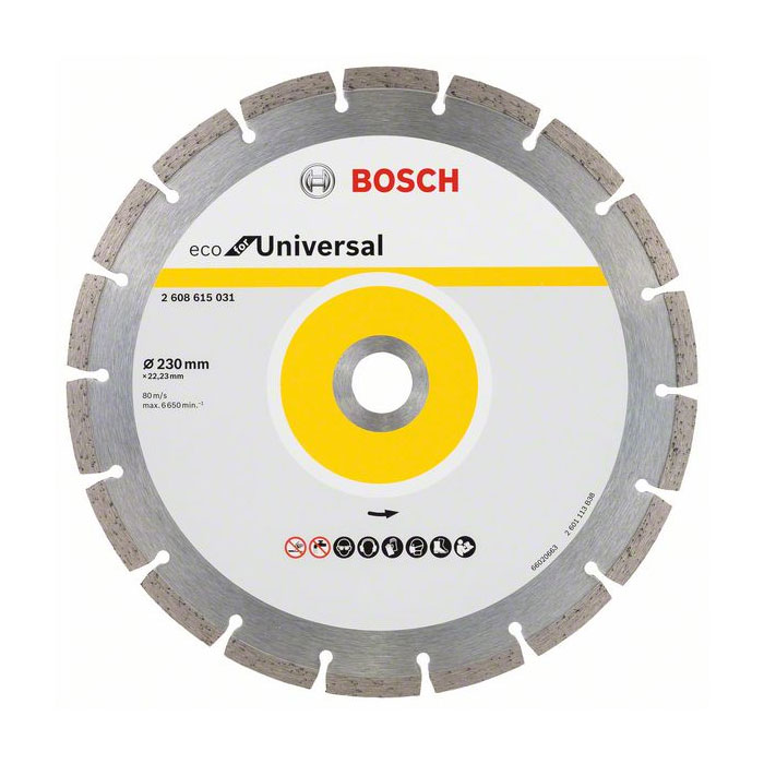 Диамантен диск Bosch 2608615044 , ECO Universal , 230 мм.