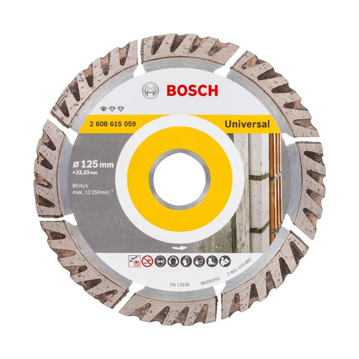 Диамантен диск Bosch 2608615060 , Standard UNIVERSAL , 125 мм.