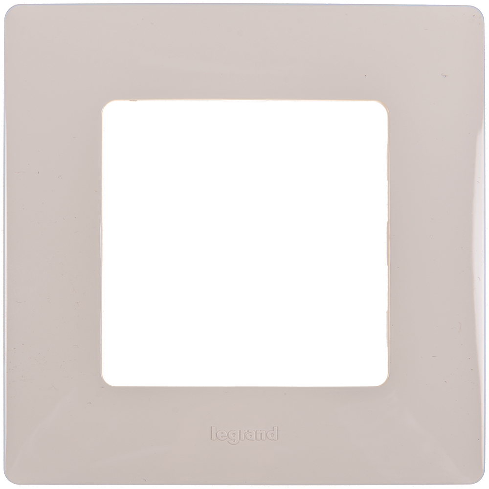 Единична рамка Legrand NILOE 665011 , крем