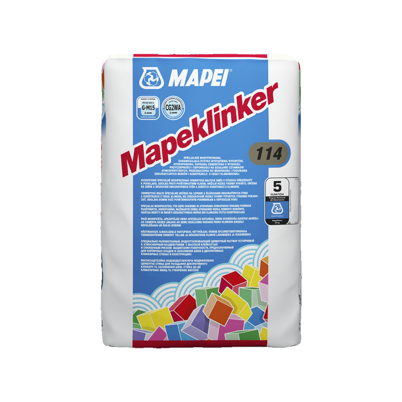 Фугираща смес Mapeklinker , 25 кг. , цвят 114 Anthracite