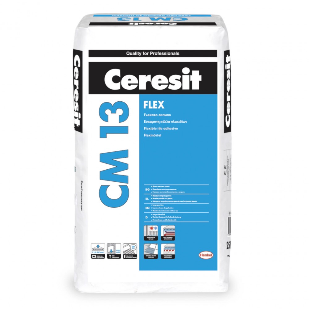 Гъвкаво лепило за плочки Ceresit CM 13 FLEX , 25 кг.