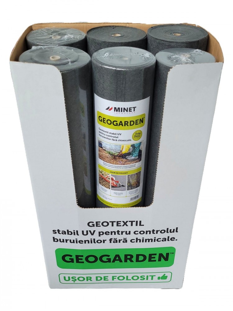 Геотекстил Geogarden ,  100 гр./м2 , 1х12 м.
