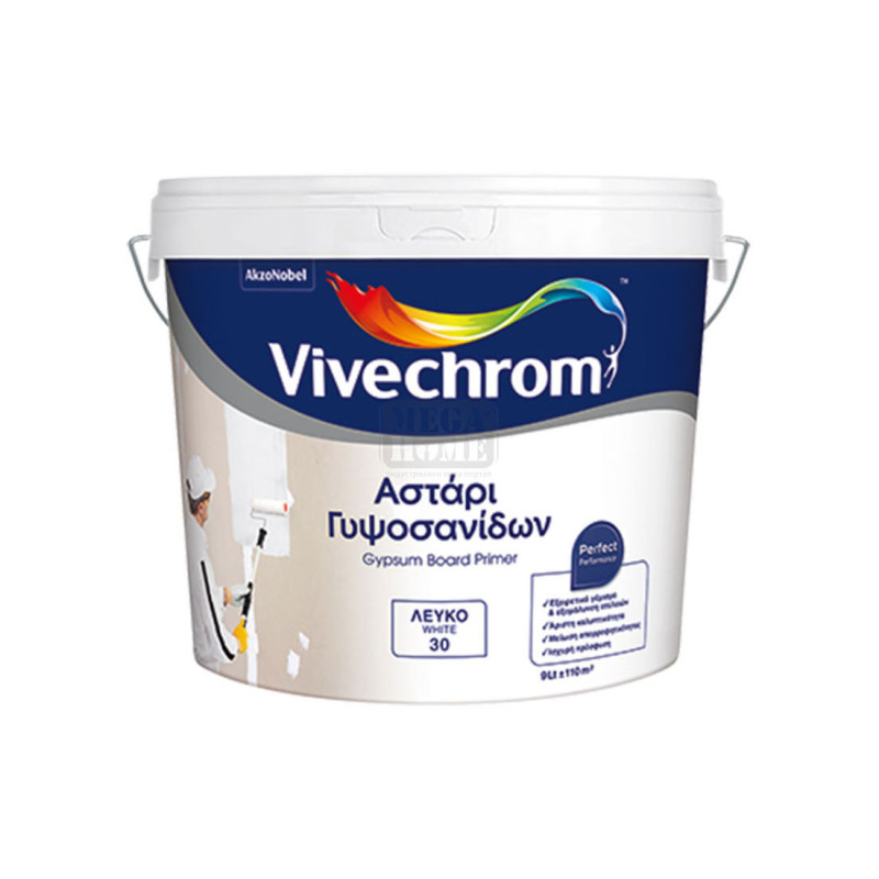 Грунд за гипсокартон VIVE GYPSUM BOARD , бял , 1 л.