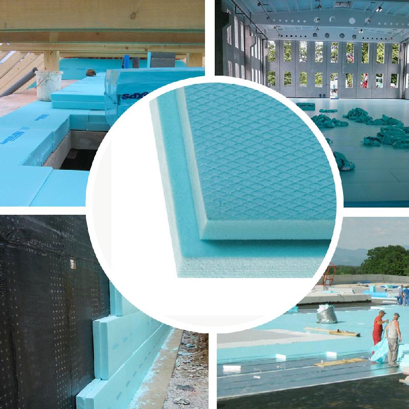 Изолационни плочи от екструдиран полистирен FIBRANxps ETICS GF , 1250 х 600 x 100 мм.