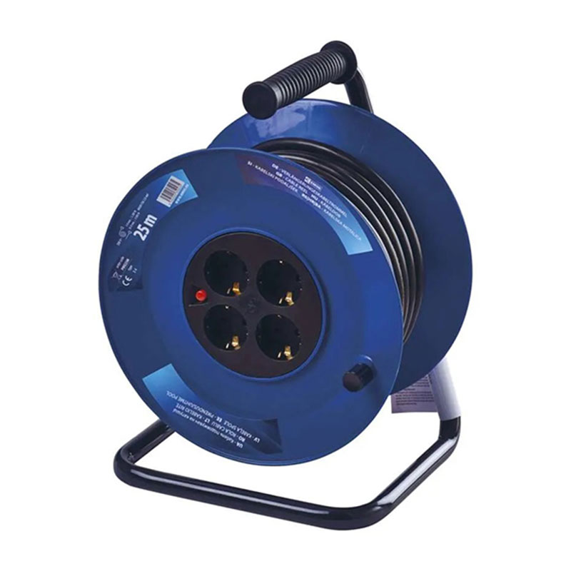 Кабел макара EMOS P09225M , 25 м. , 2.5 мм. ,  PVC , шуко