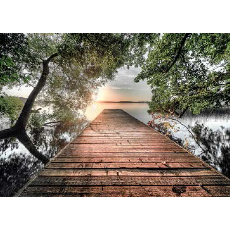 Картина върху платно в рамка Lake View EX505  , 85x113 см.