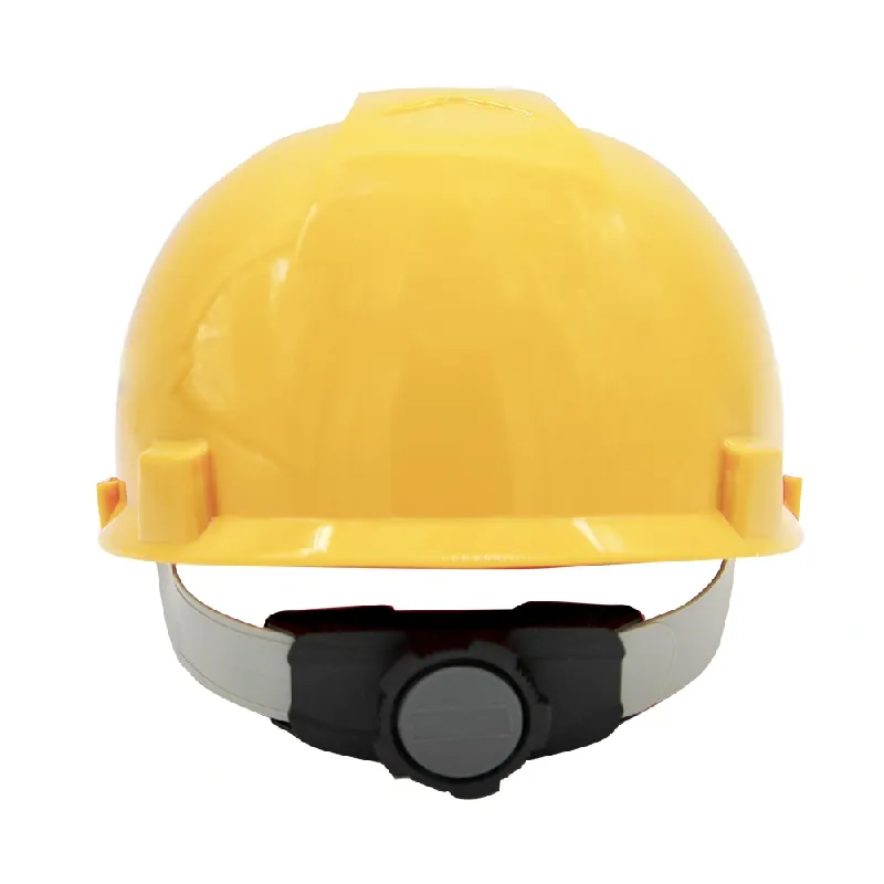  Каска защитна 4-точкова жълта