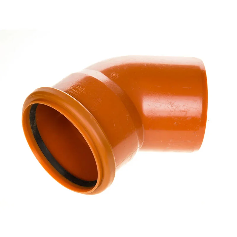  Коляно PVC Ф110-45