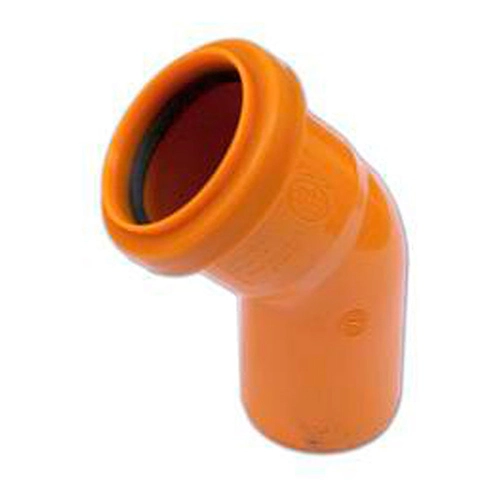  Коляно PVC Ф50-45