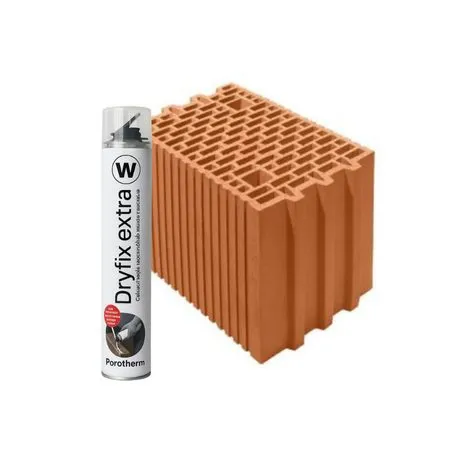 Комплект 60 бр Porotherm 25 Profi + лепило Dryfix