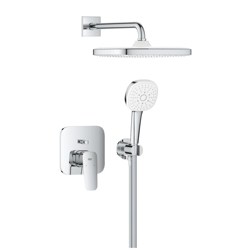 Комплект душ гарнитура за вграждане 1053360000 GROHE Cubeo с Tempesta 250