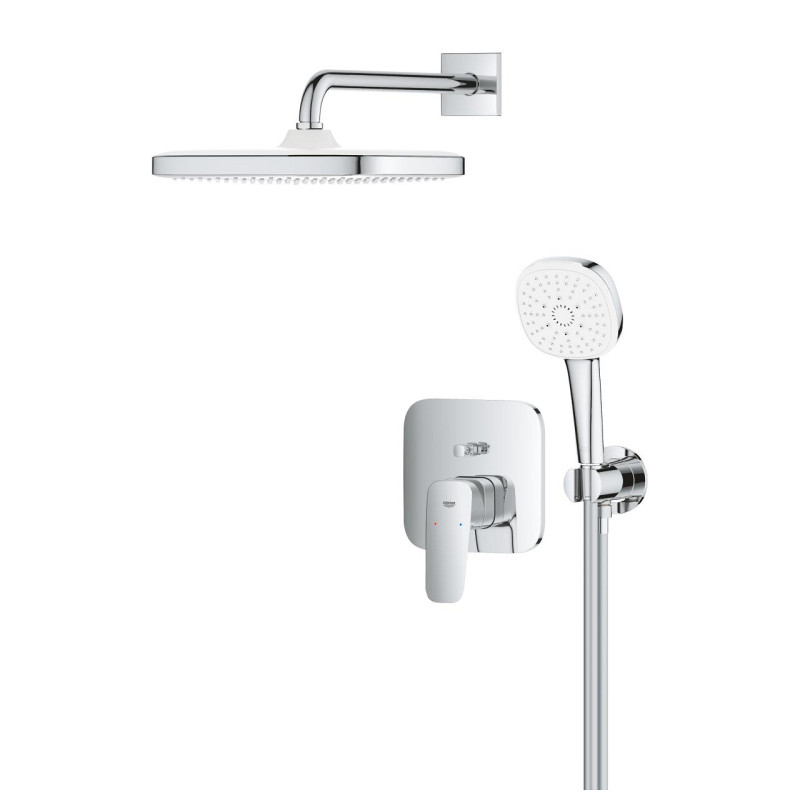 Комплект душ гарнитура за вграждане 1053360000 GROHE Cubeo с Tempesta 250