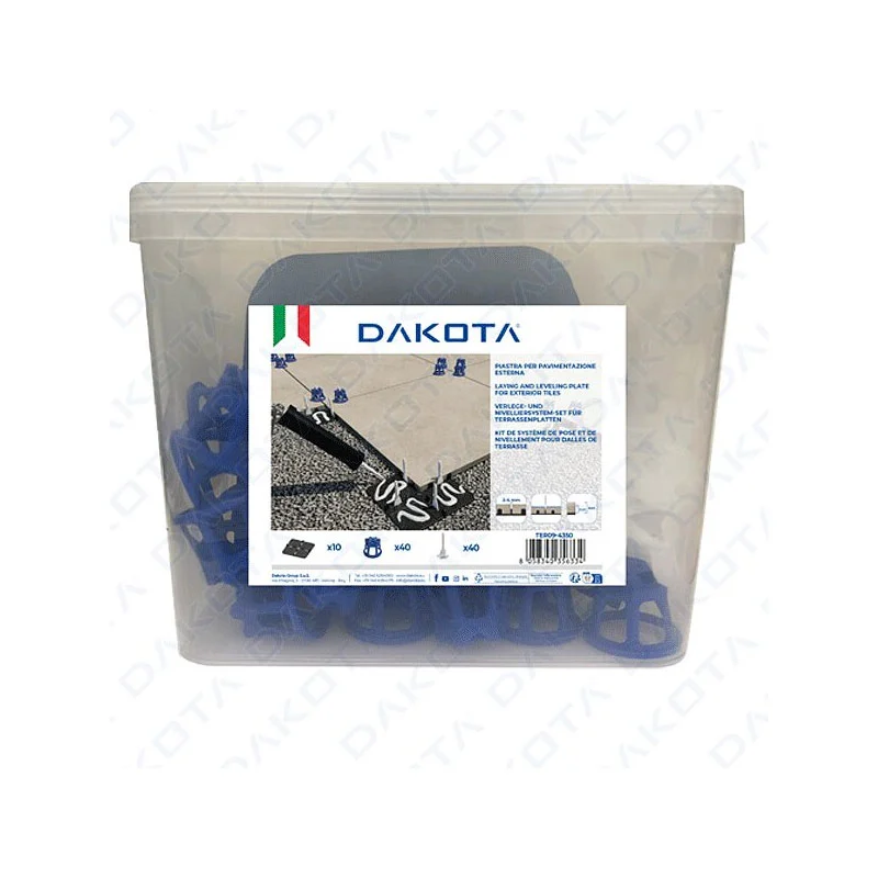 Комплект нивелираща планка TER09-4350 , за плочи във външни пространства