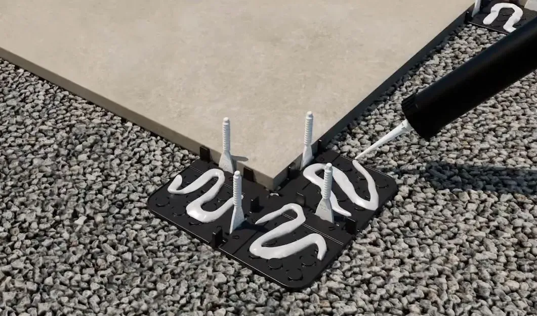 Комплект нивелираща планка TER09-4350 , за плочи във външни пространства