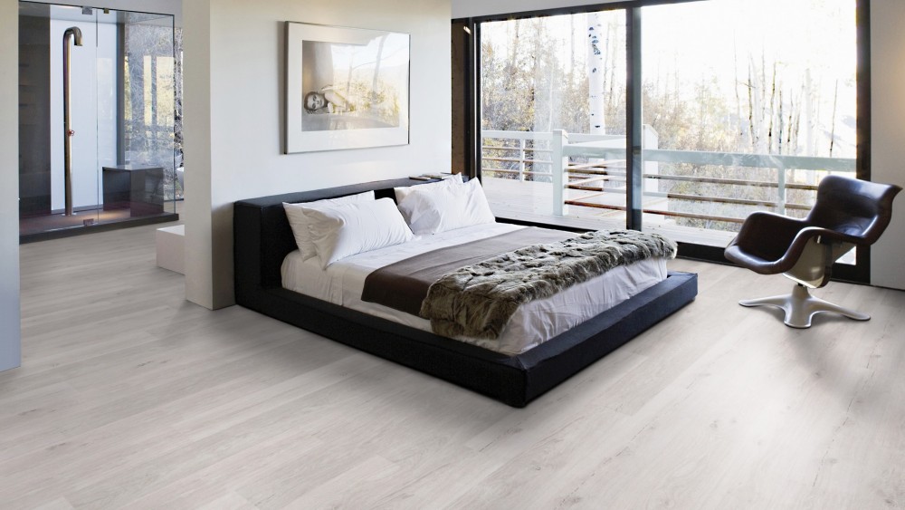 Корков паркет , Wood HRT WISE Washed Haze Oak