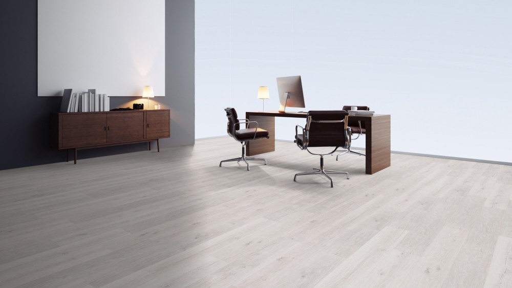 Корков паркет , Wood HRT WISE Washed Haze Oak
