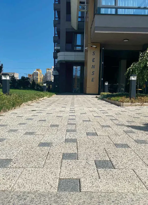 Настилка Pastella 20х10х6 см , светло сива , мита