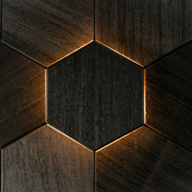 Осветителен панел Hexa XL LED Black