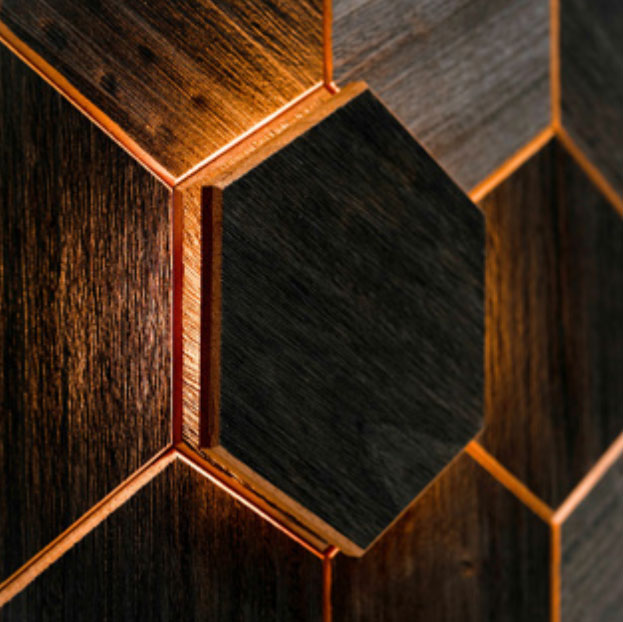 Осветителен панел Hexa XL LED Thermo Black