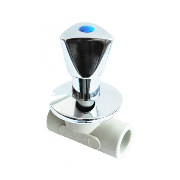 PPR кеклов спирателен кран лукс 25-3/4