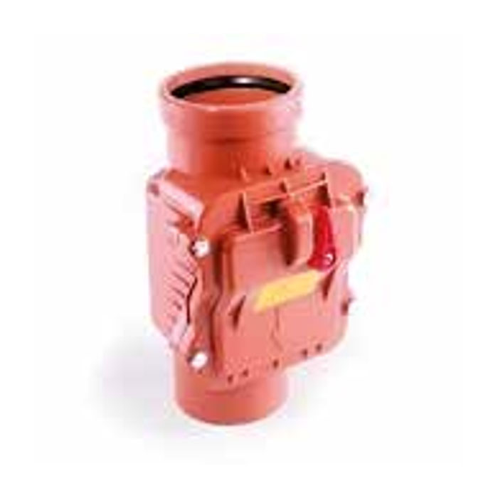 PVC Възвратна клапа Ф125