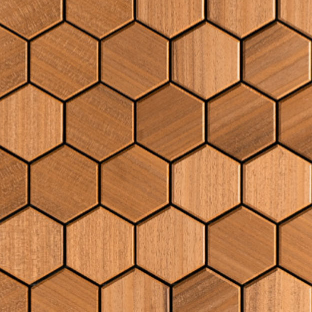 Панел за стени и сауни Hexa S Thermo