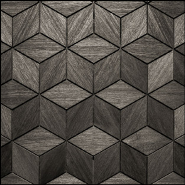 Панел за стени и сауни Rhombus Thermo Black