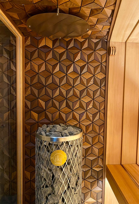 Панел за стени и сауни Rhombus Thermo
